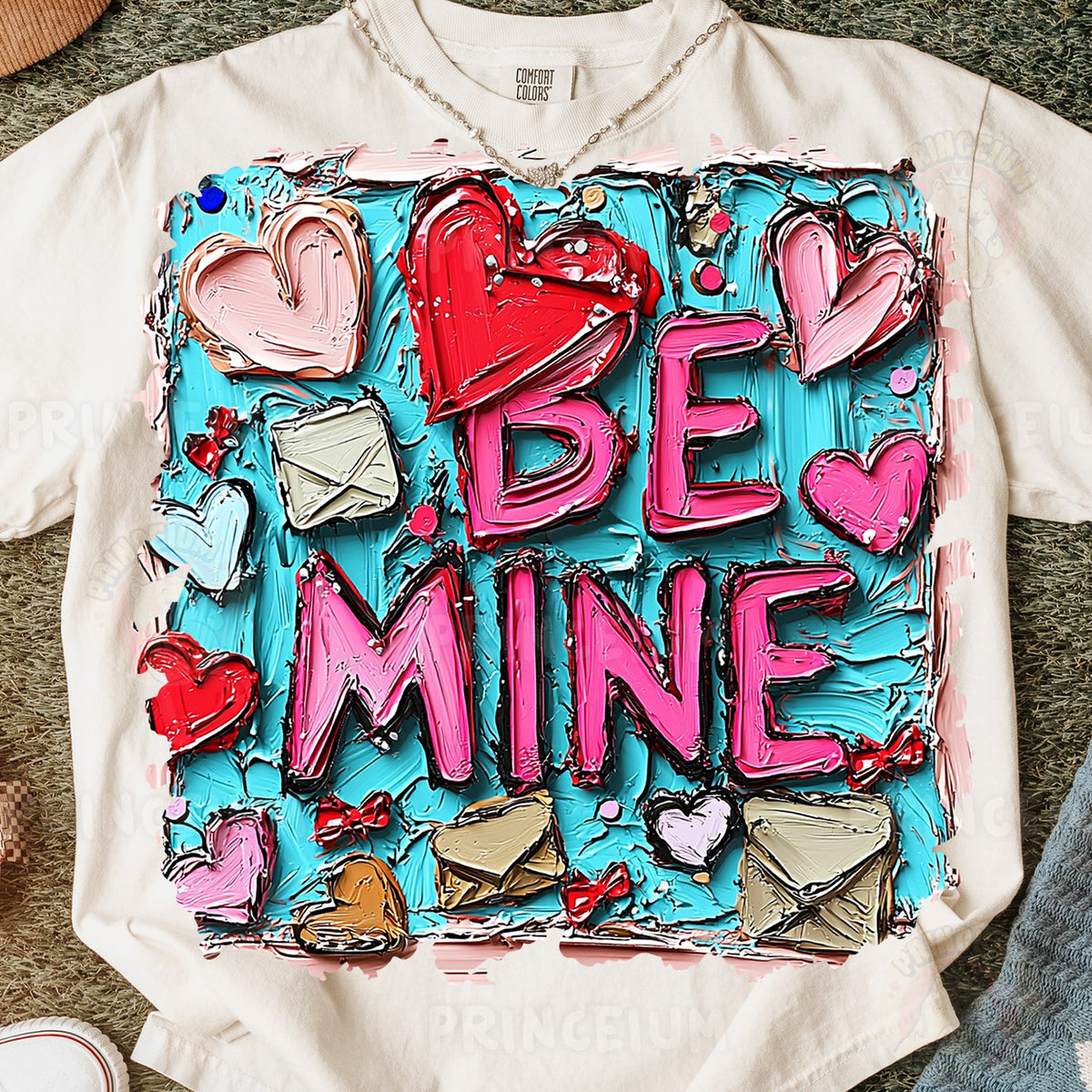 Painted Be Mine Valentine