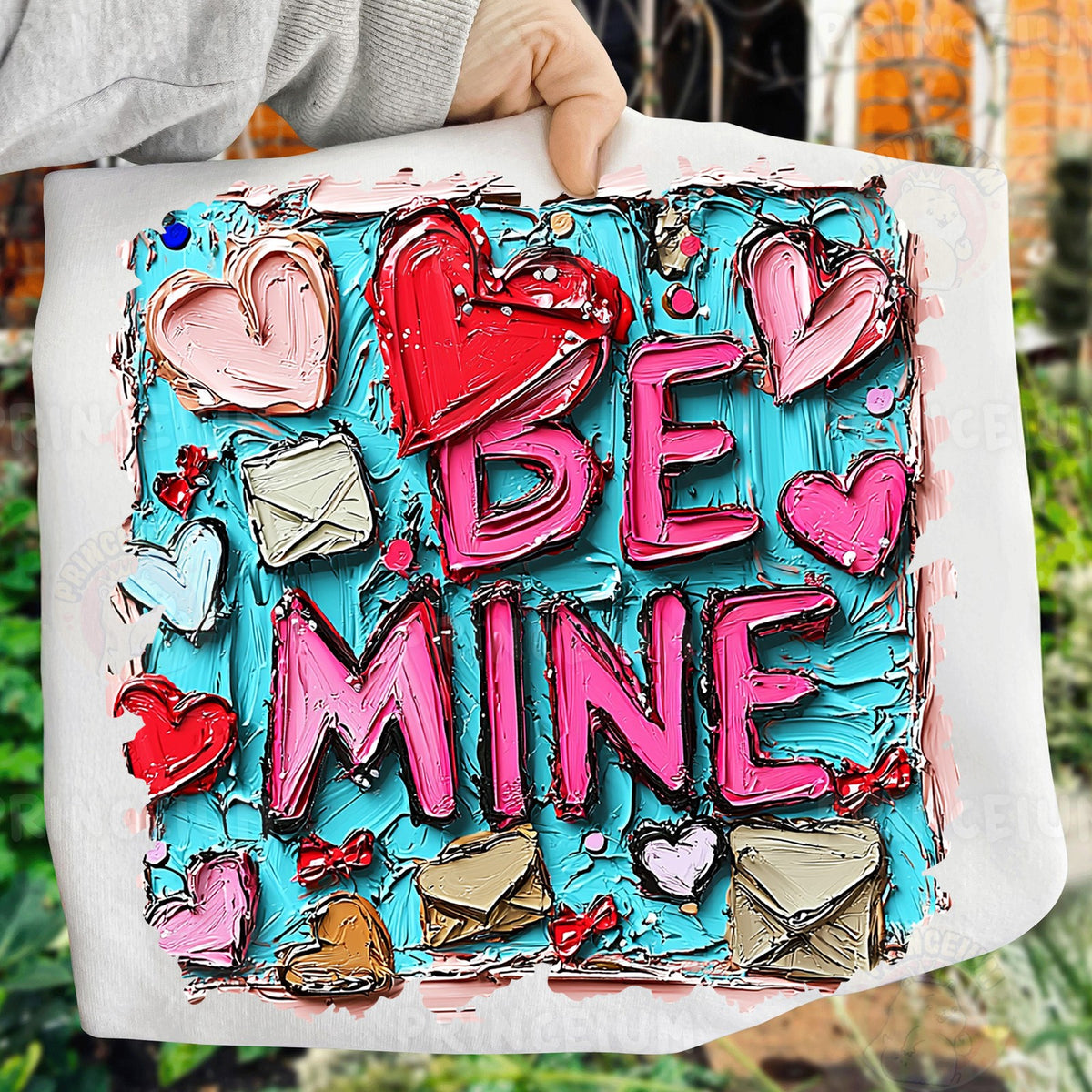 Painted Be Mine Valentine