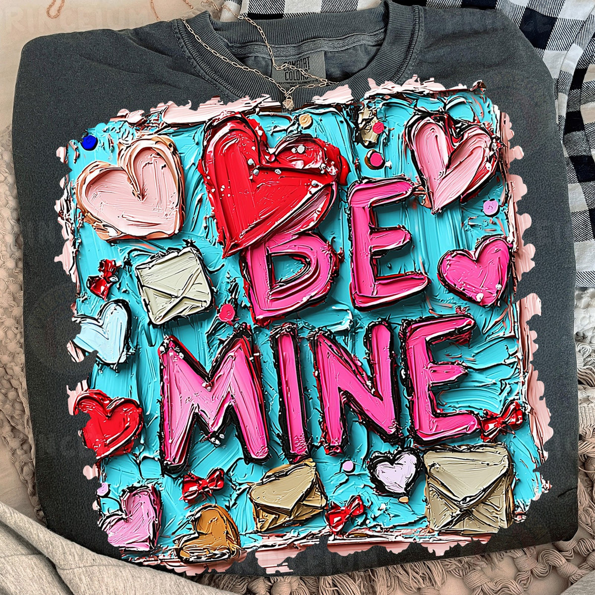 Painted Be Mine Valentine