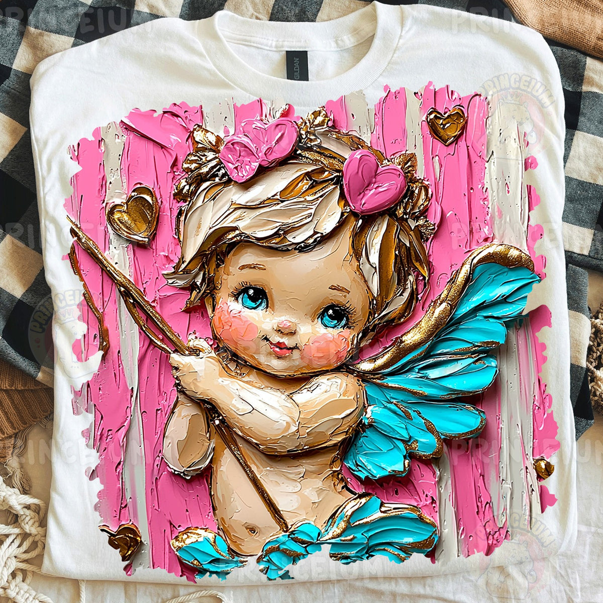 Painted Cupid Valentine