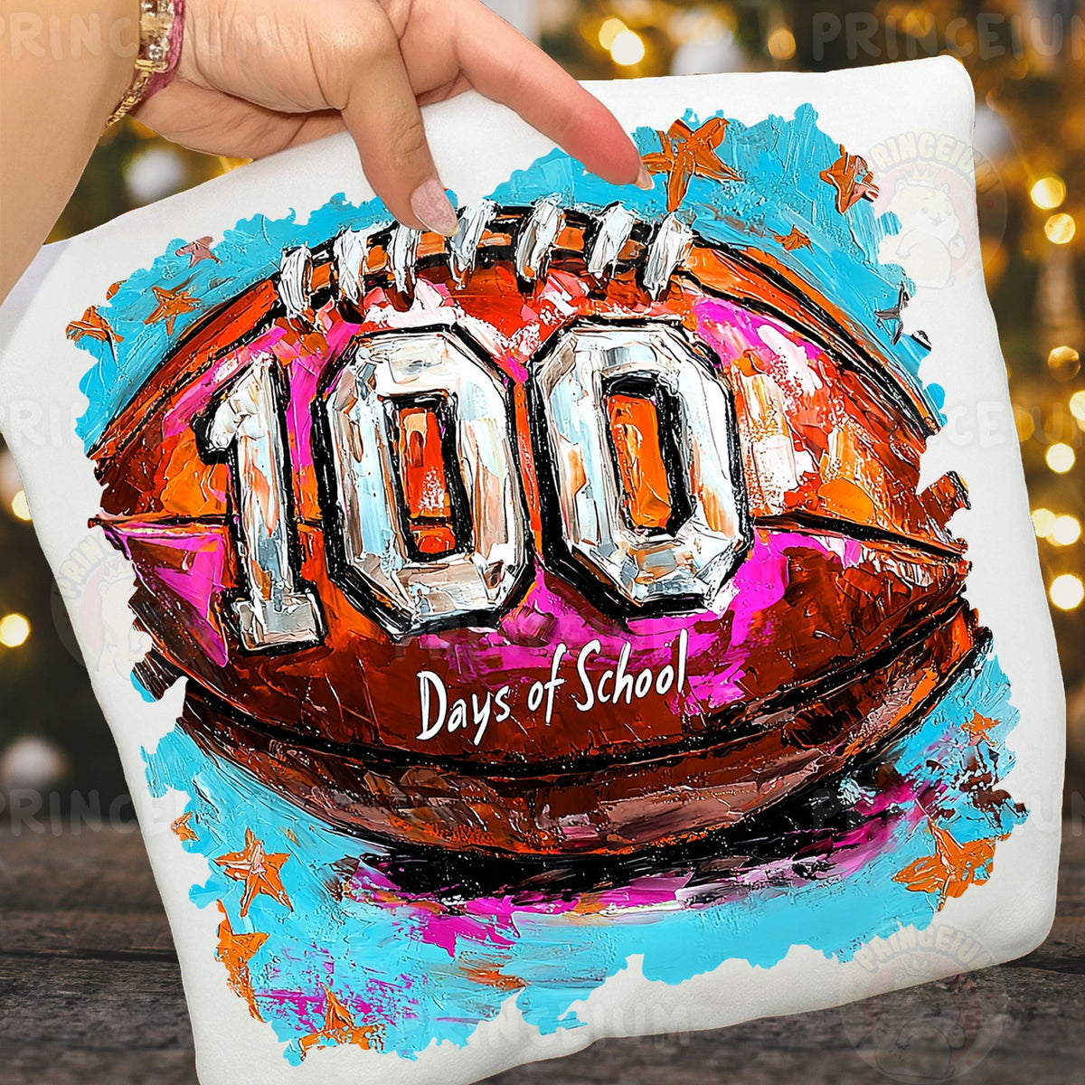 100 Days of School Football