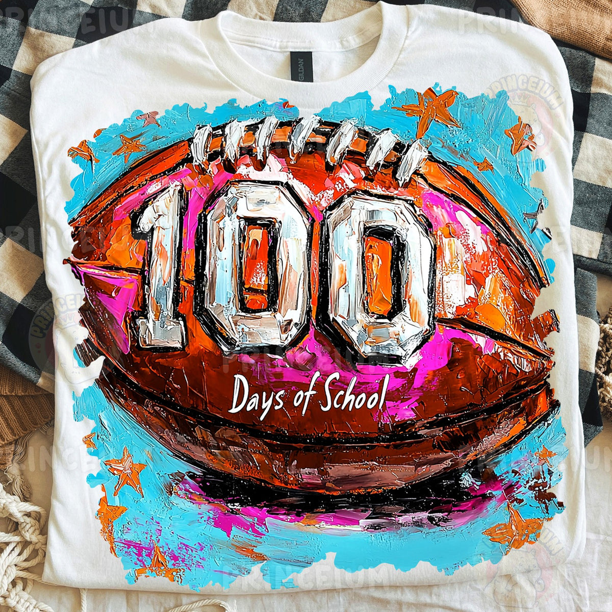 100 Days of School Football
