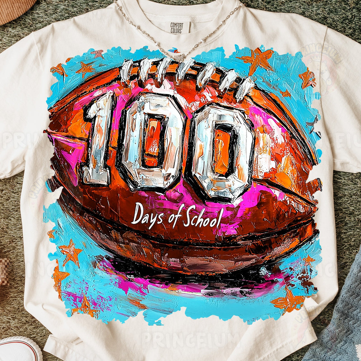 100 Days of School Football