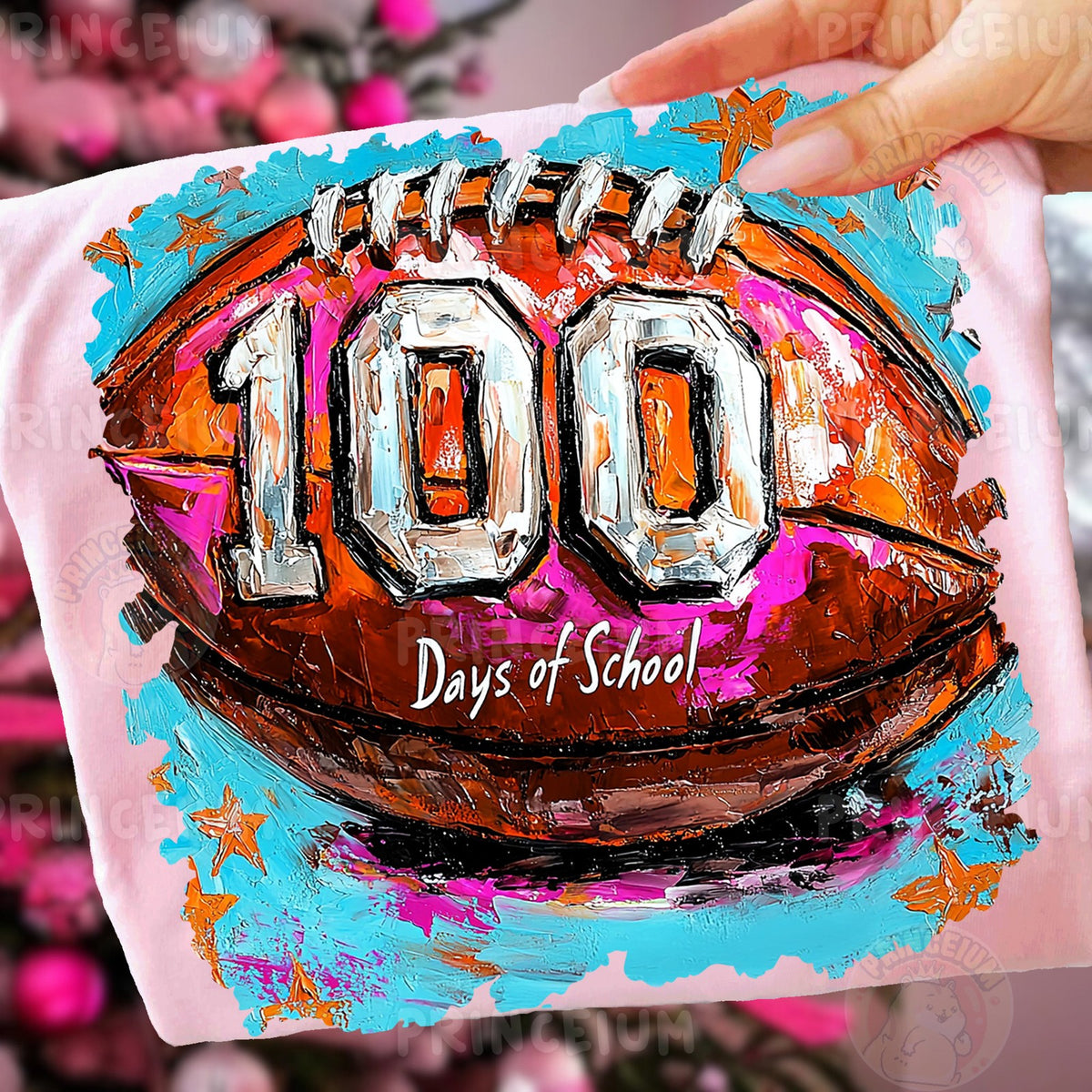100 Days of School Football