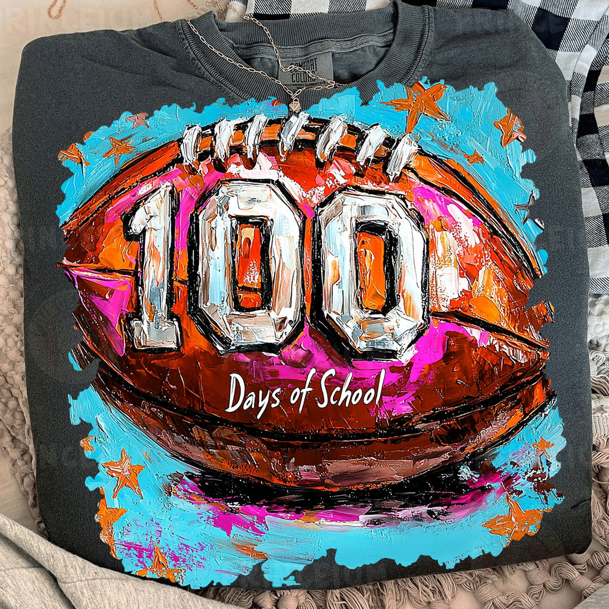100 Days of School Football