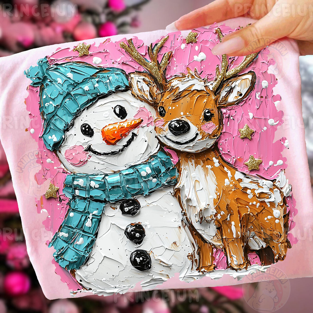 Snowman & Reindeer Pals