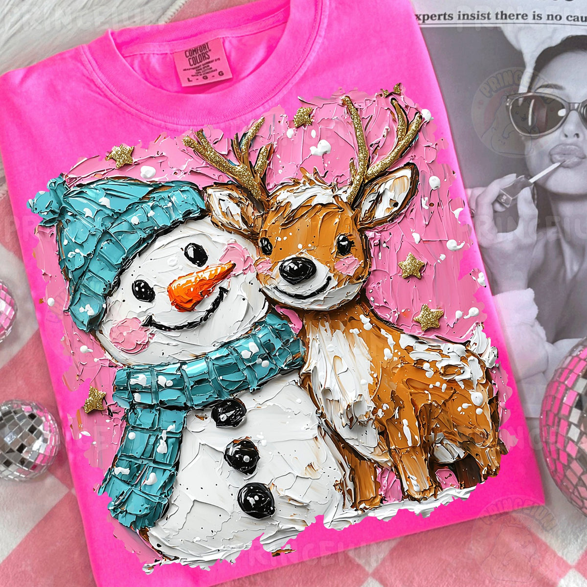 Snowman & Reindeer Pals