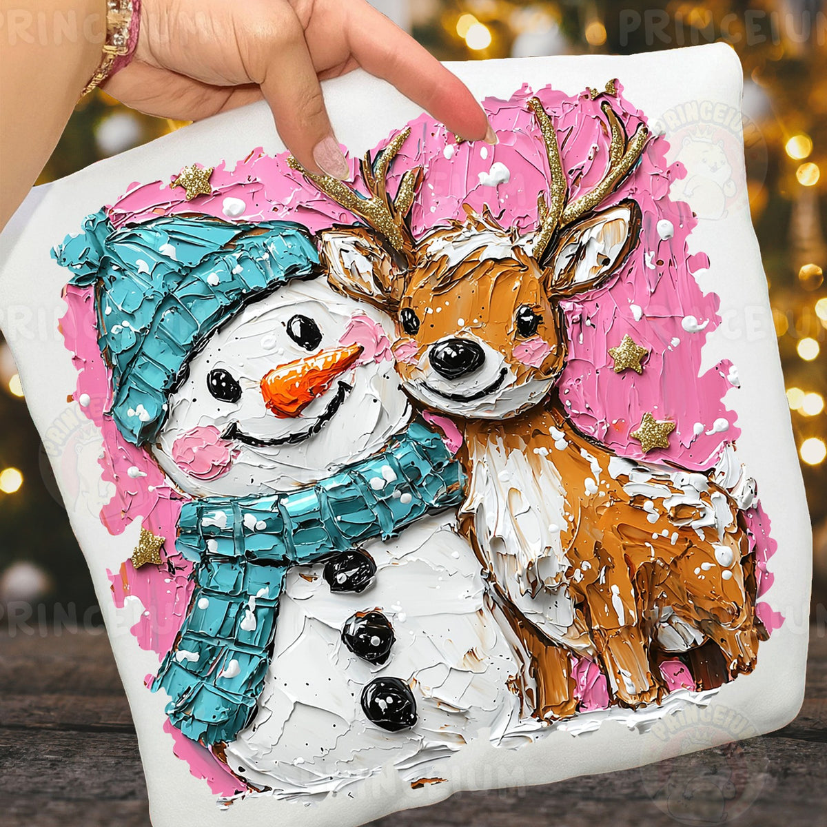 Snowman & Reindeer Pals