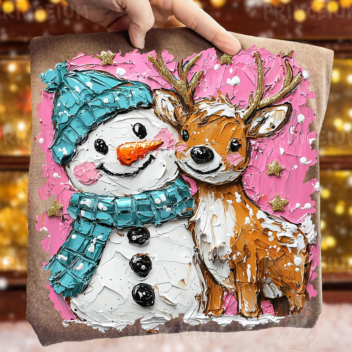 Snowman & Reindeer Pals