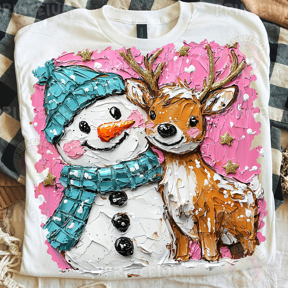 Snowman & Reindeer Pals