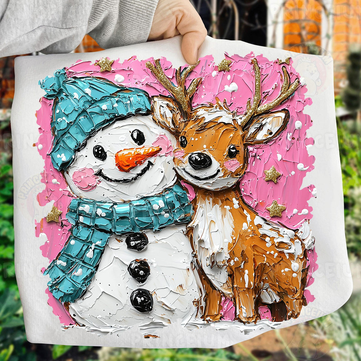 Snowman & Reindeer Pals