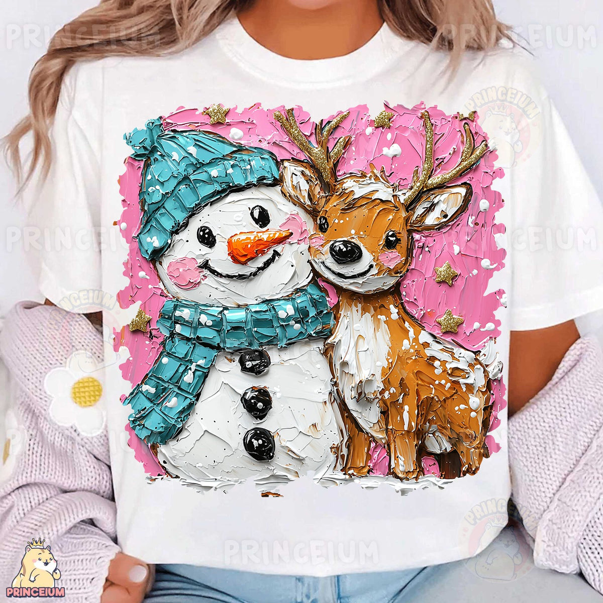 Snowman & Reindeer Pals