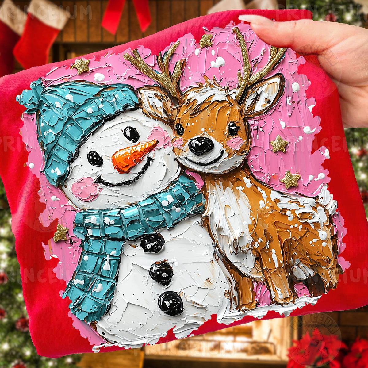 Snowman & Reindeer Pals