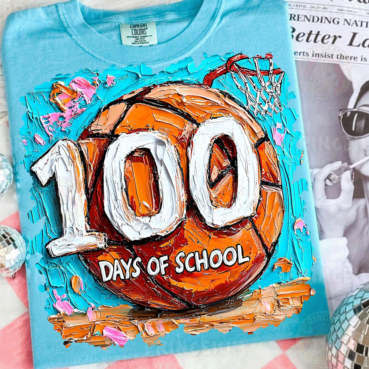 100 Days of School Basketball