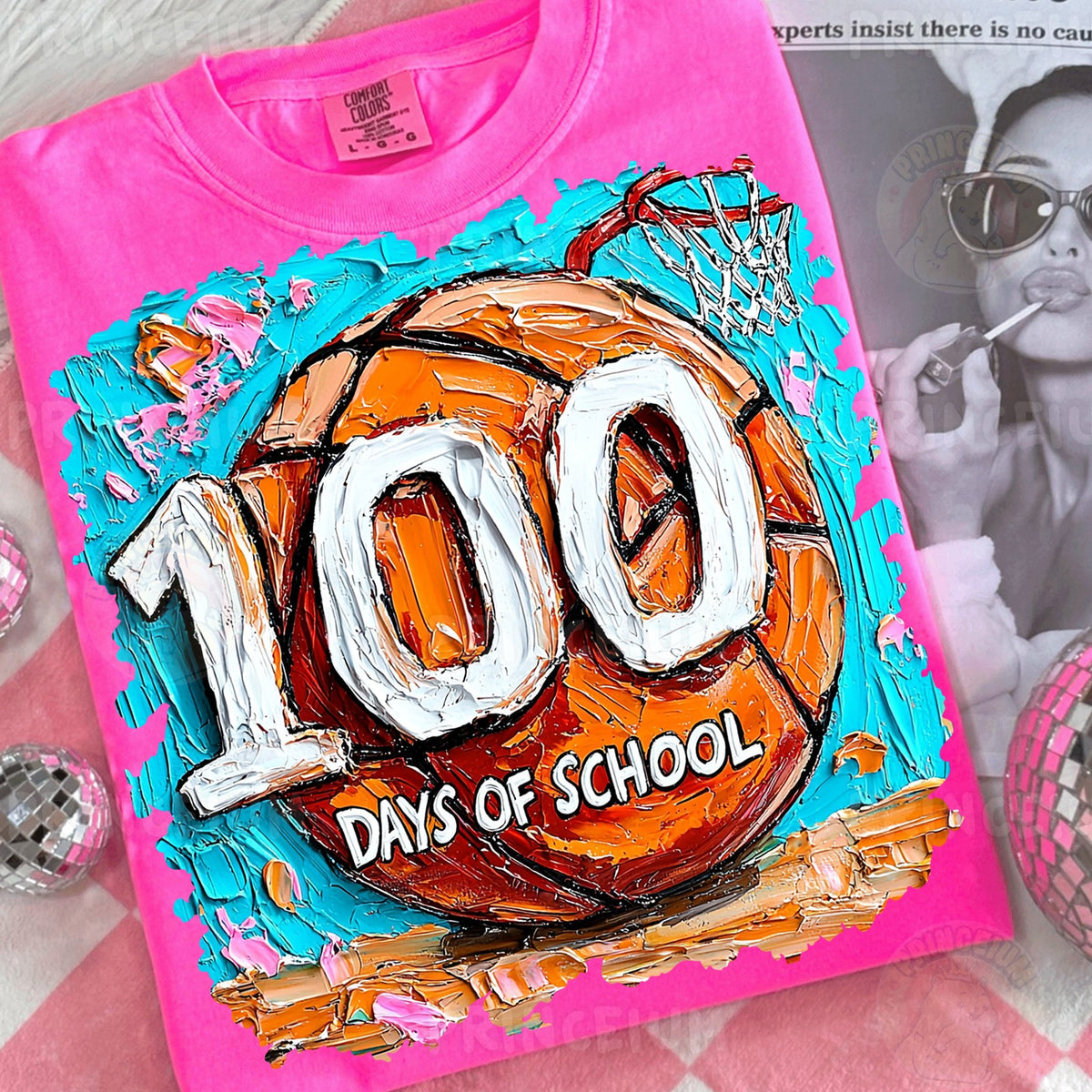 100 Days of School Basketball