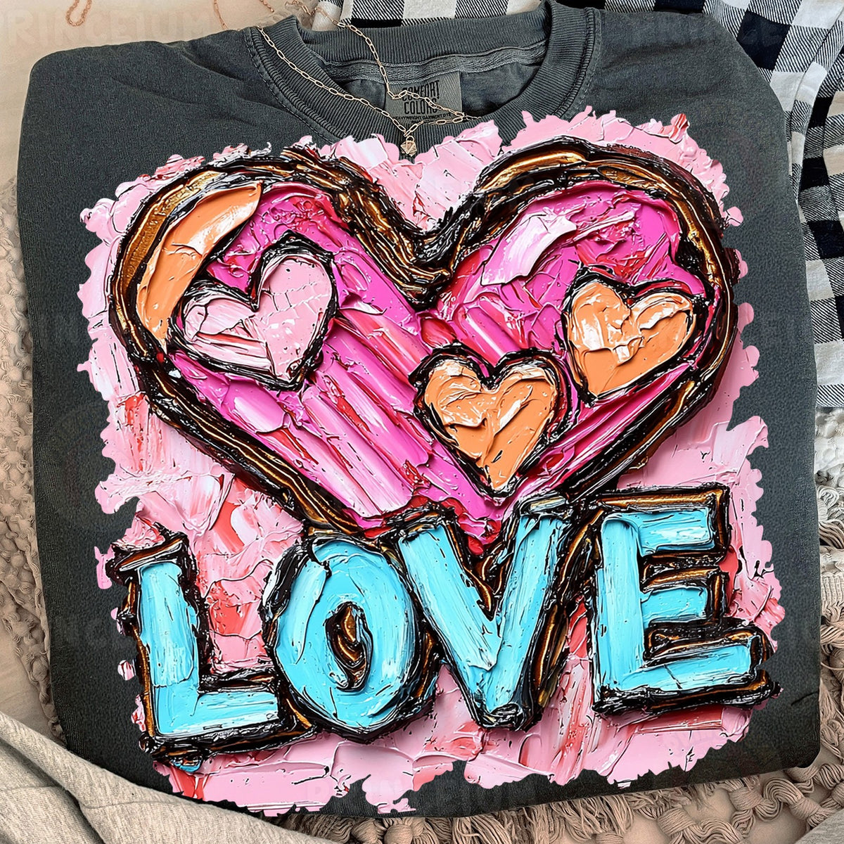 Painted Love Heart
