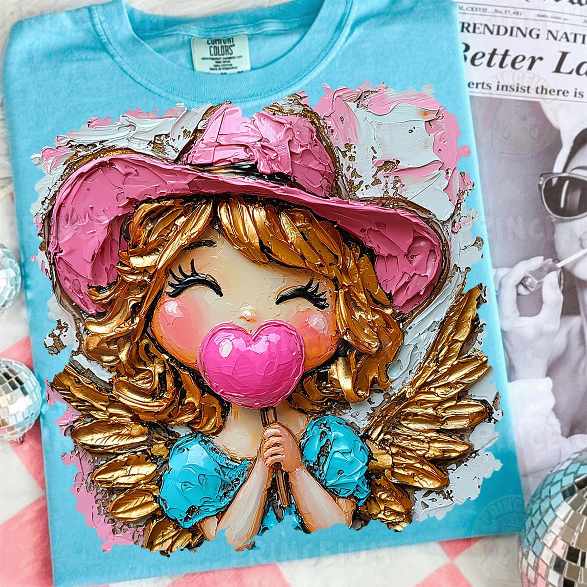 Bubblegum Cowboy Angel