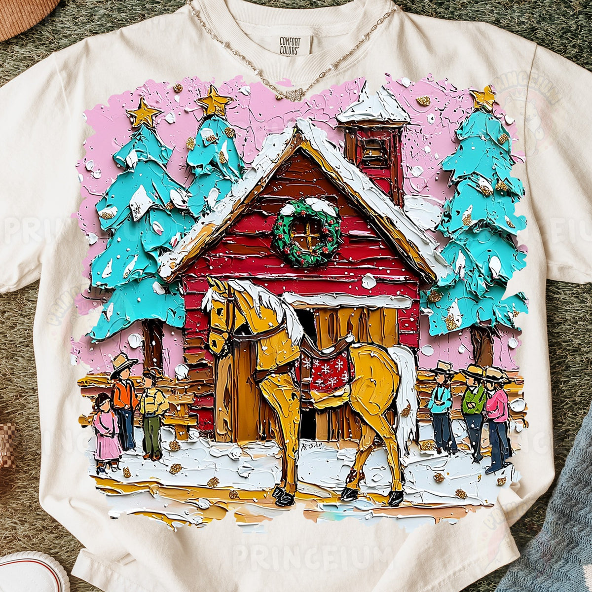 Western Christmas Barn