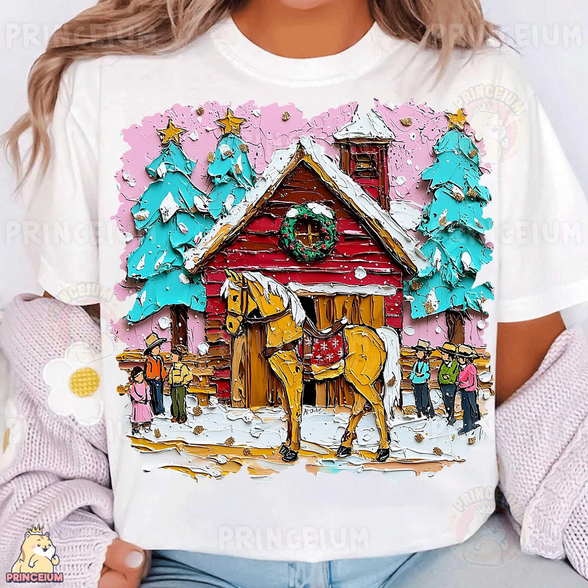 Western Christmas Barn