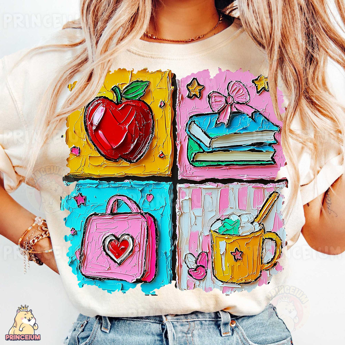 Painted Back to School Favorites