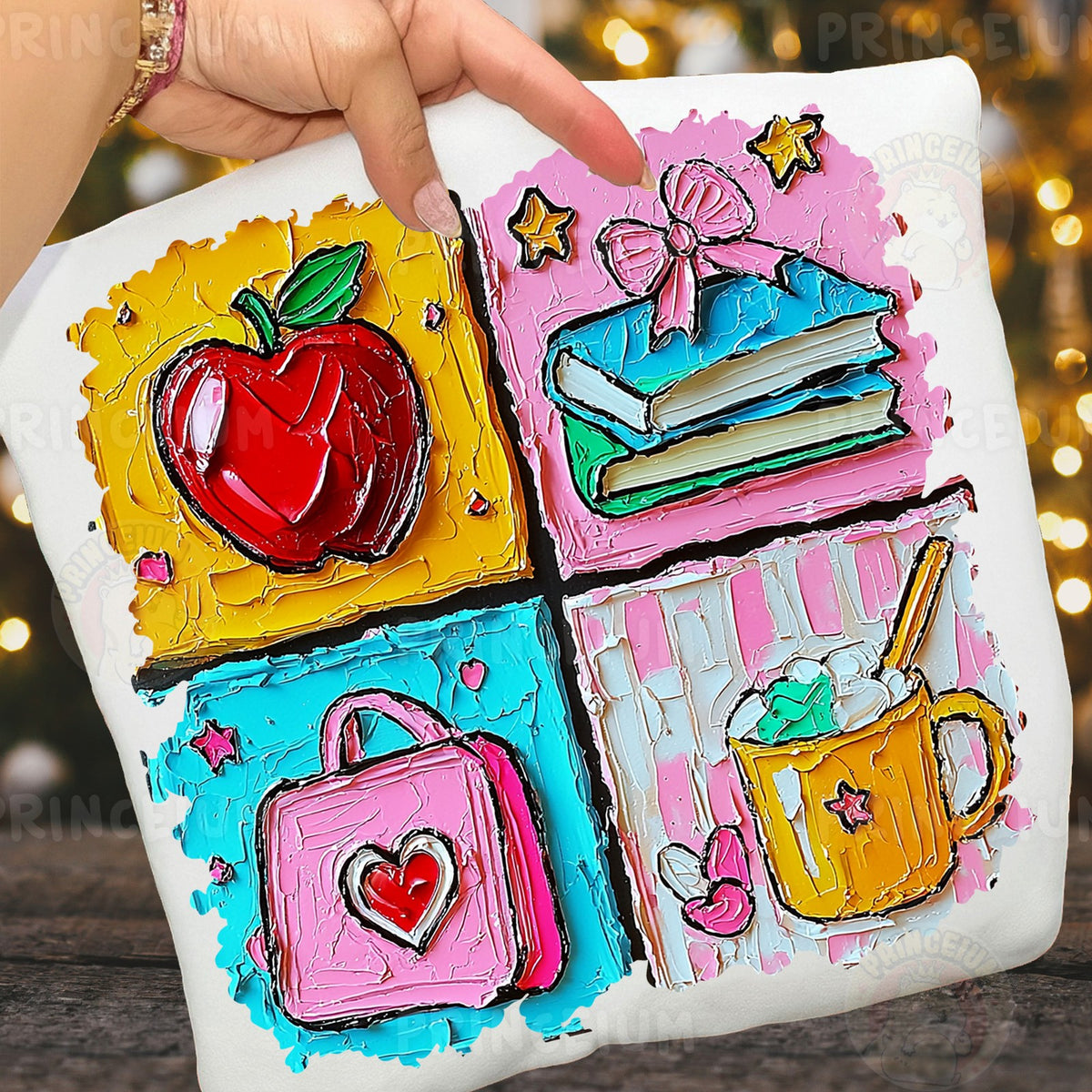 Painted Back to School Favorites