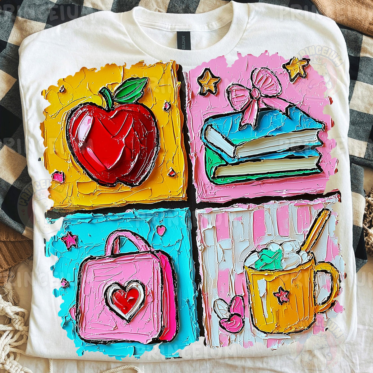 Painted Back to School Favorites