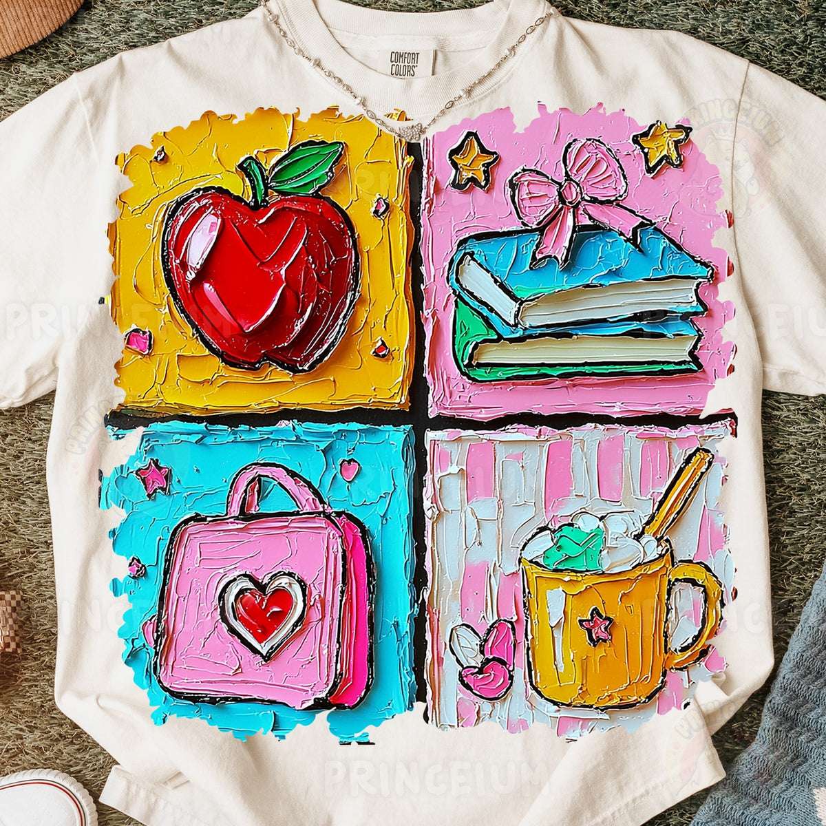 Painted Back to School Favorites