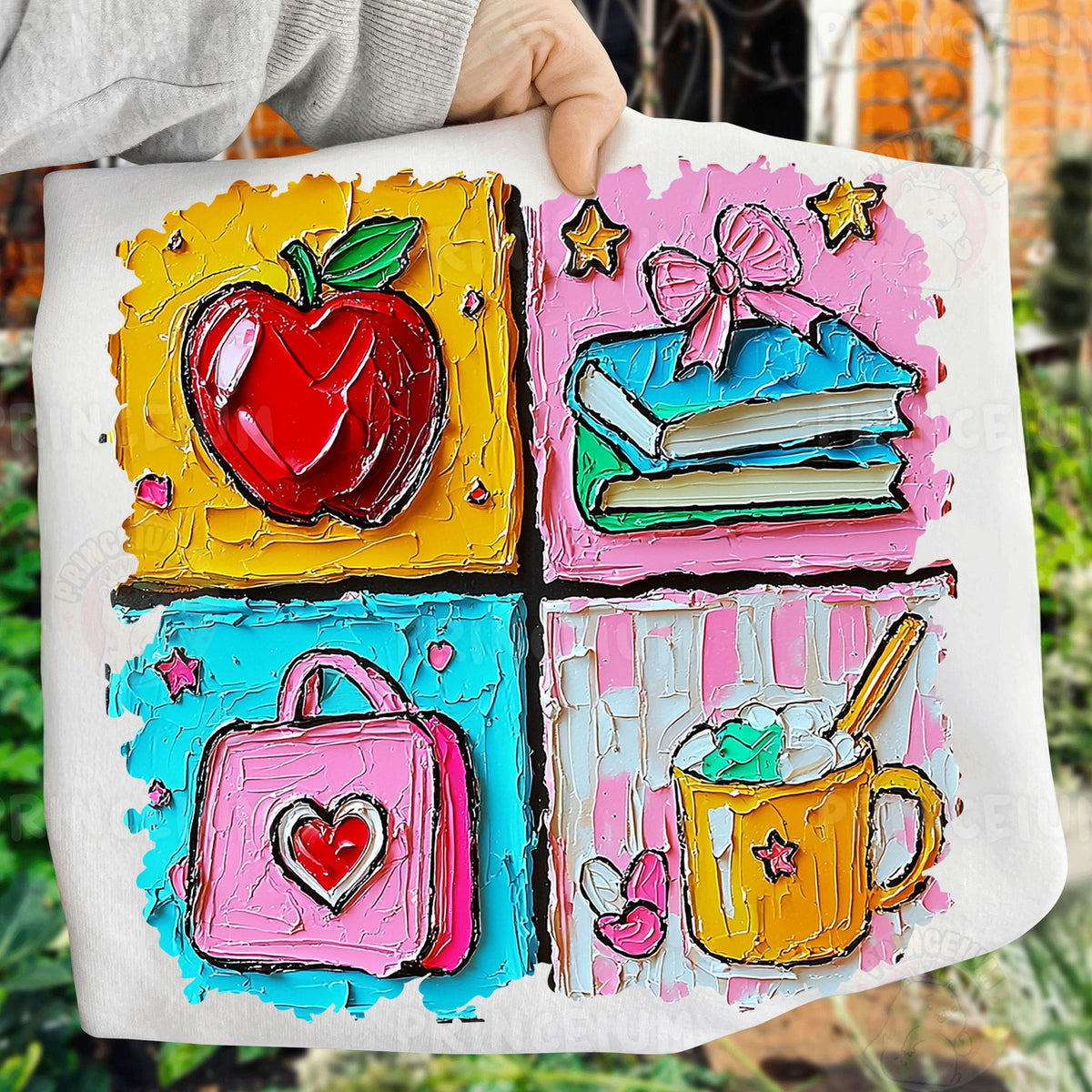 Painted Back to School Favorites