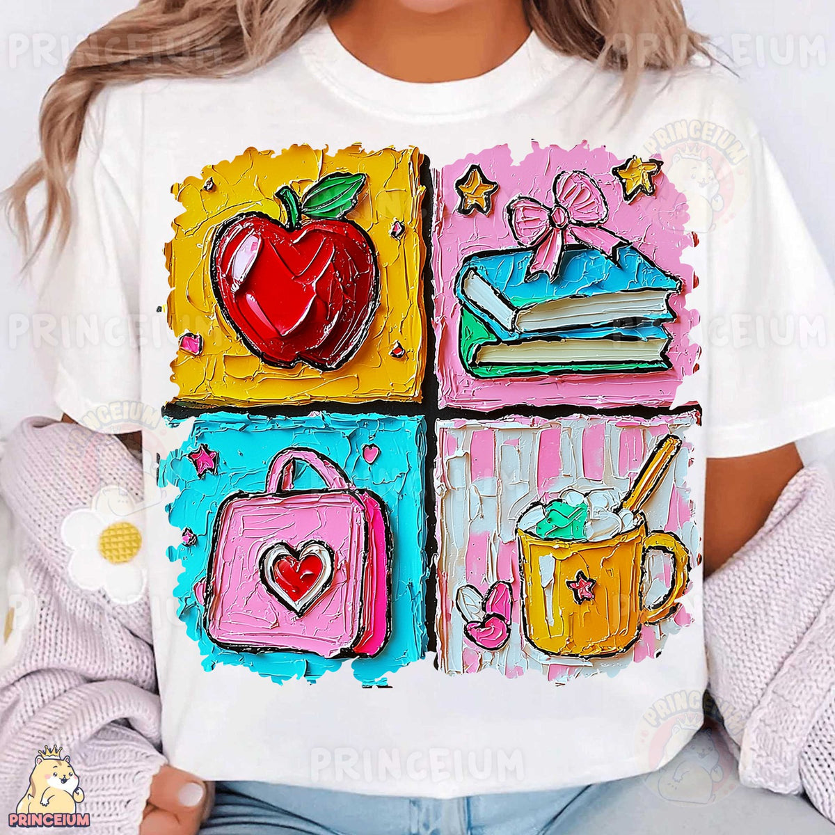 Painted Back to School Favorites
