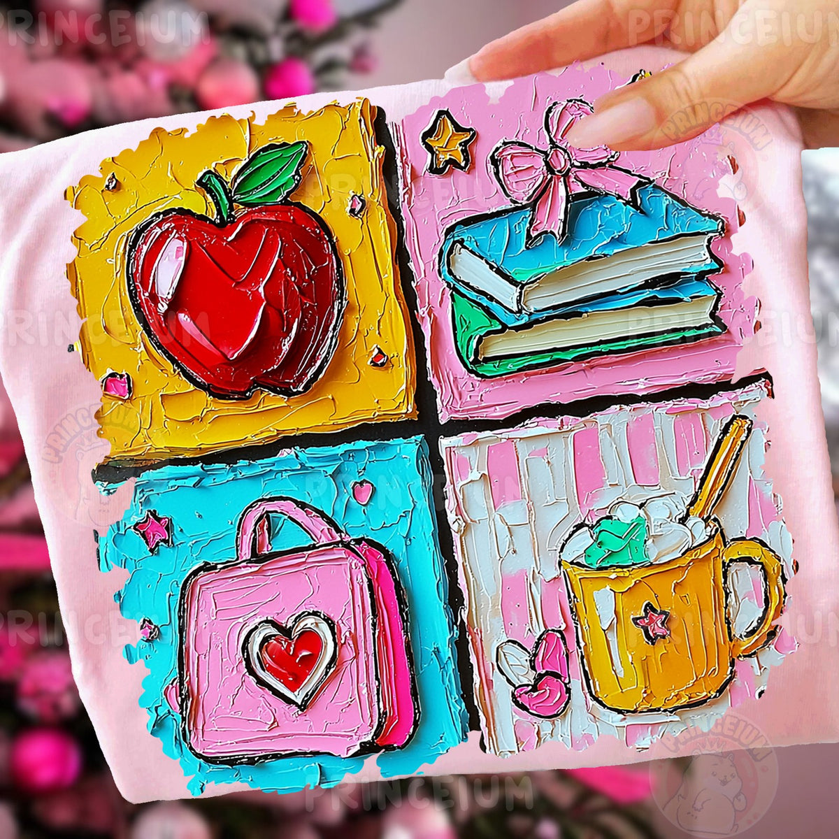 Painted Back to School Favorites