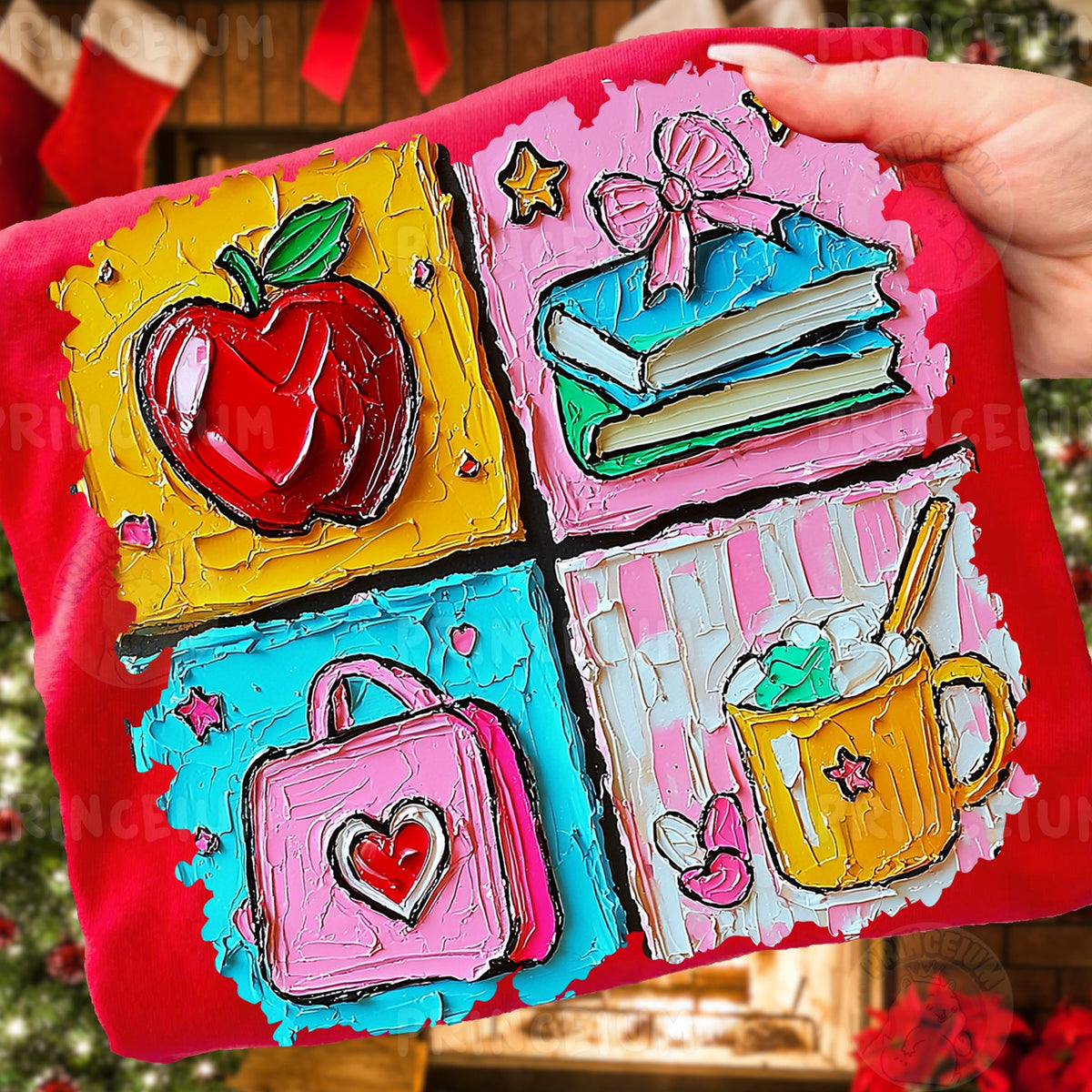 Painted Back to School Favorites