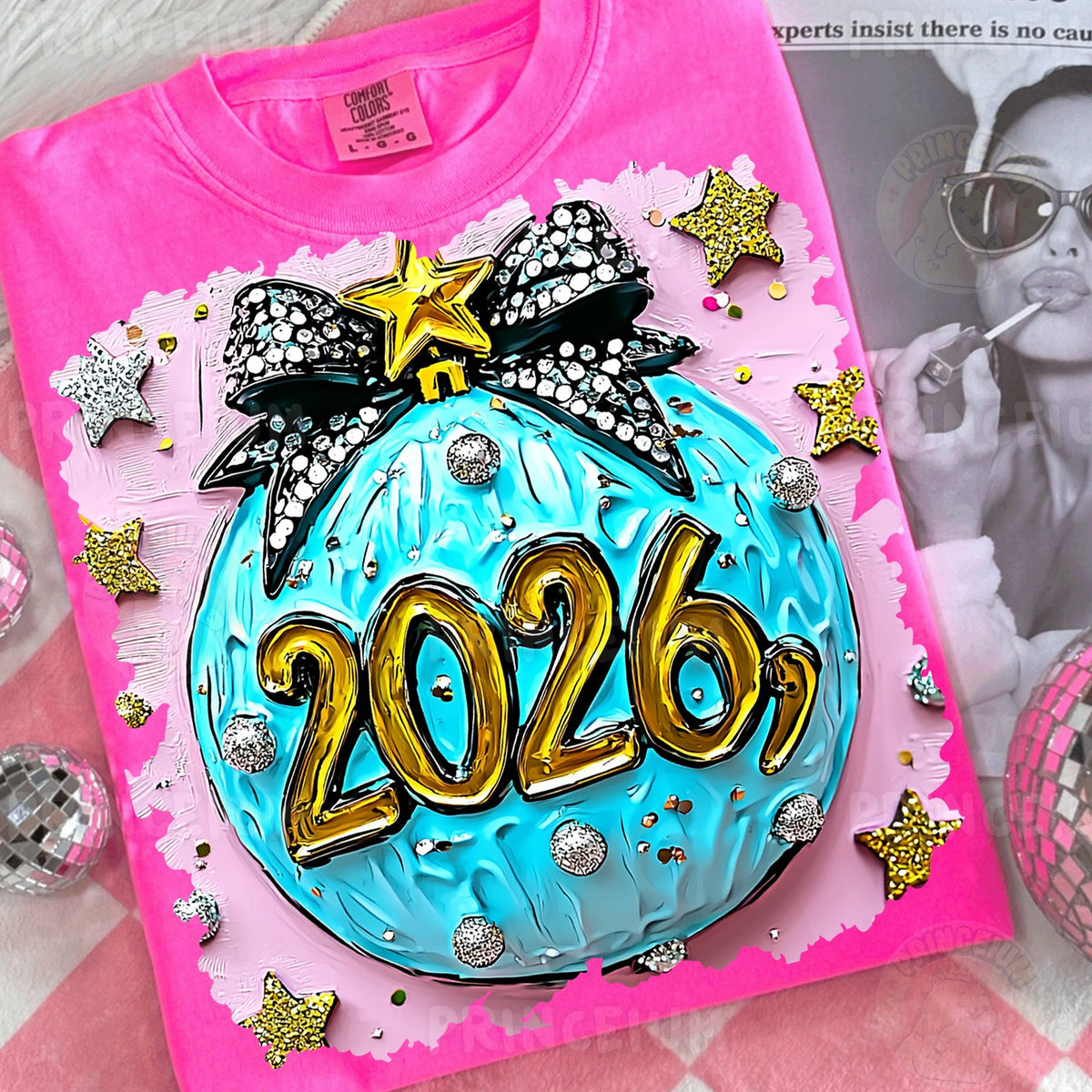 Sparkle 2026 Ornament