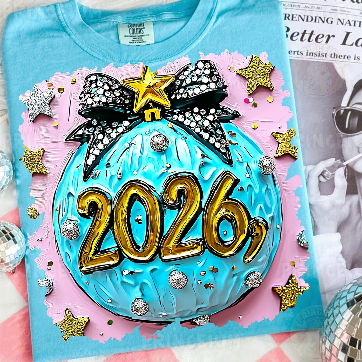 Sparkle 2026 Ornament
