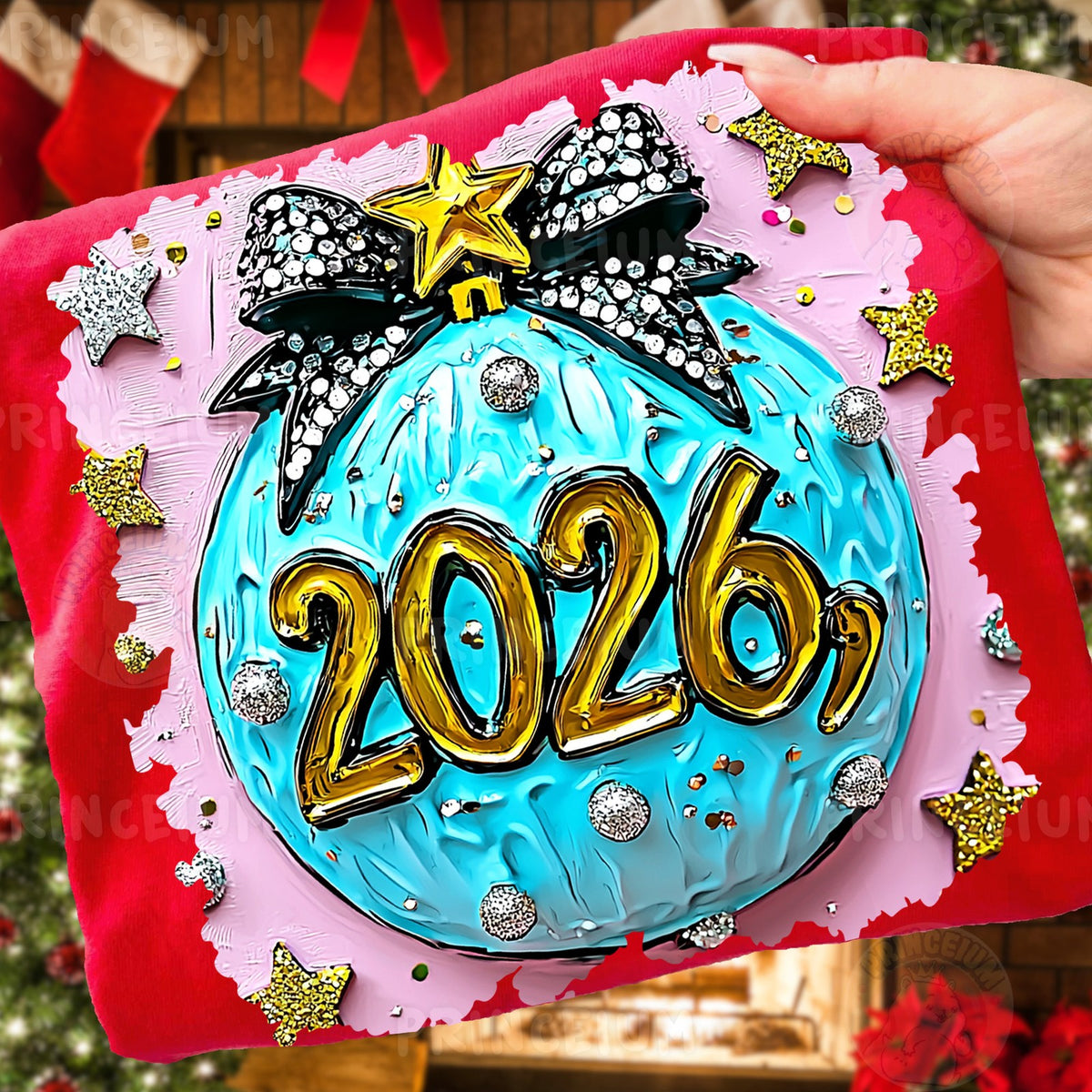 Sparkle 2026 Ornament