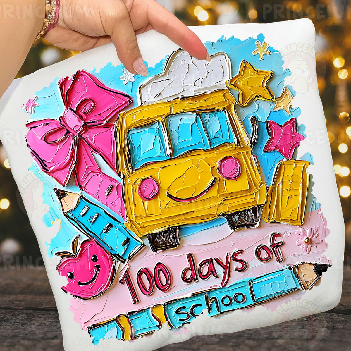 100 Days of School Bus