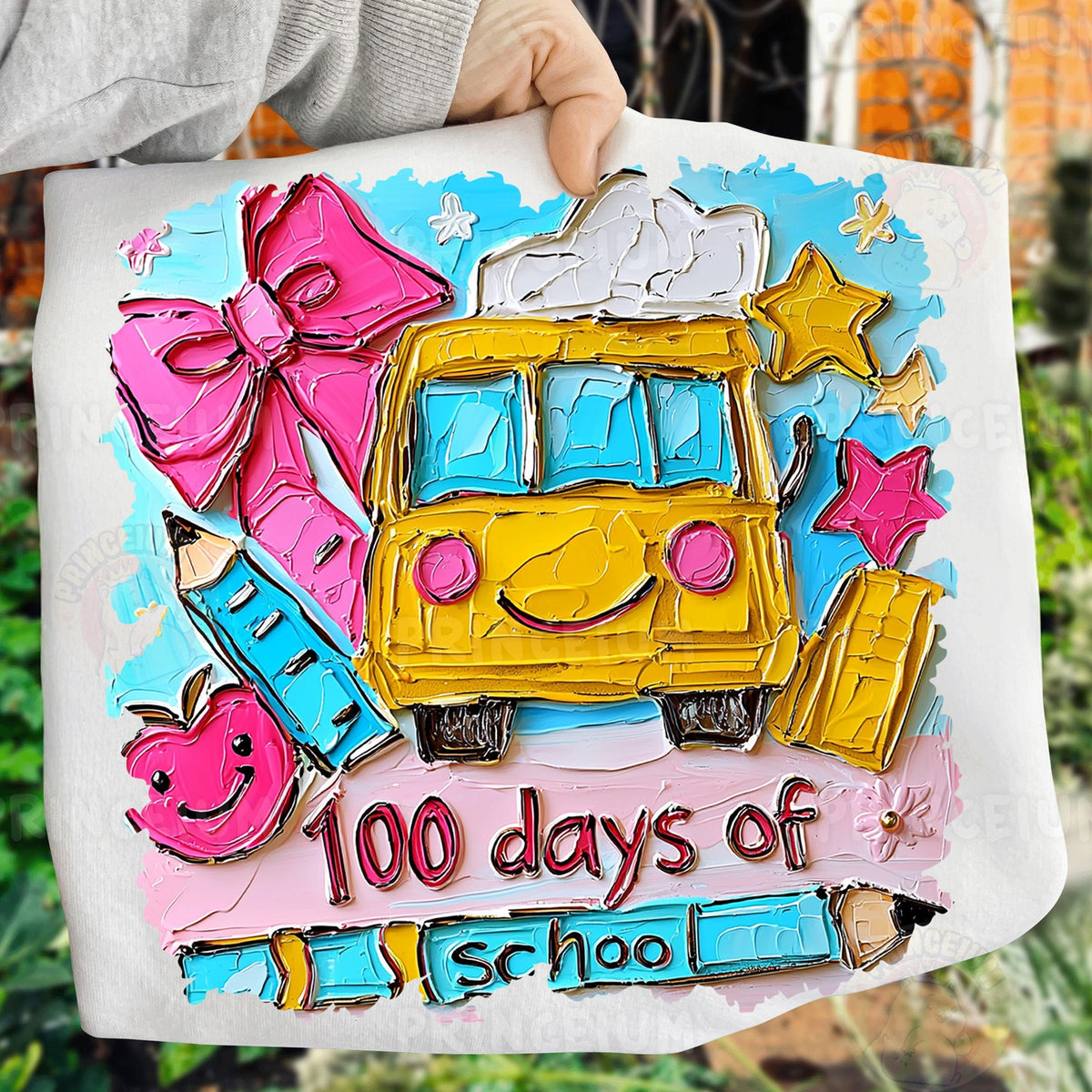 100 Days of School Bus