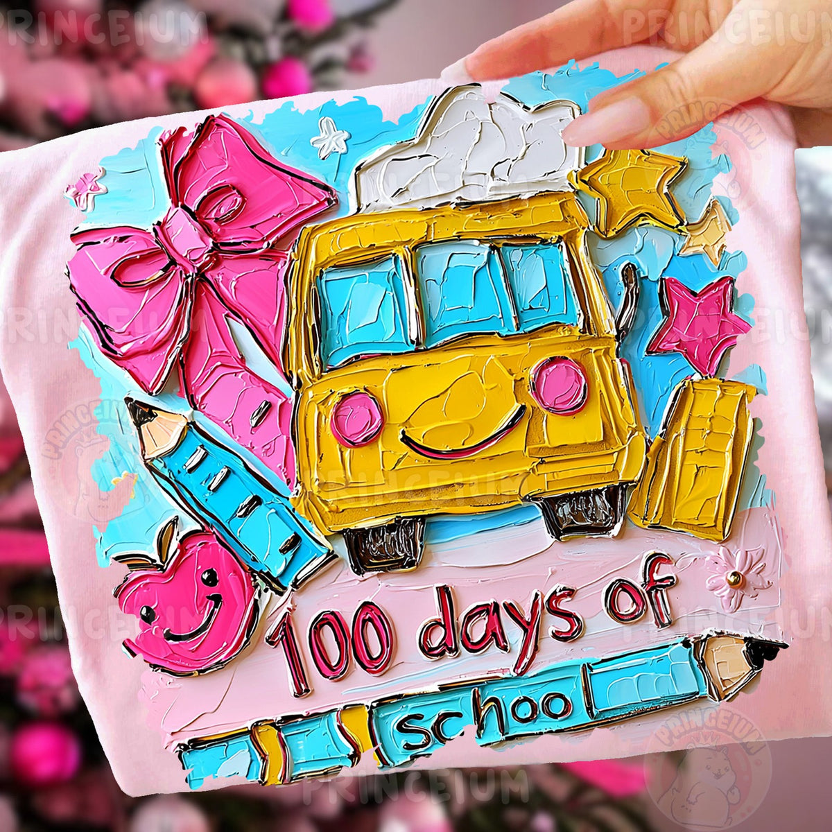 100 Days of School Bus