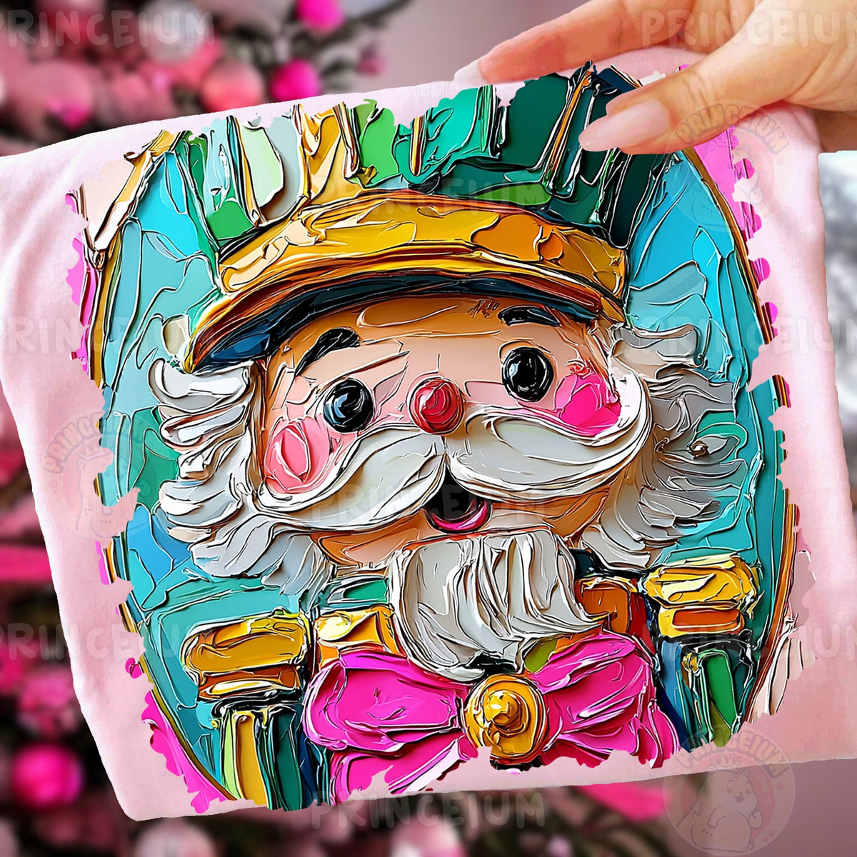 Painted Nutcracker Christmas