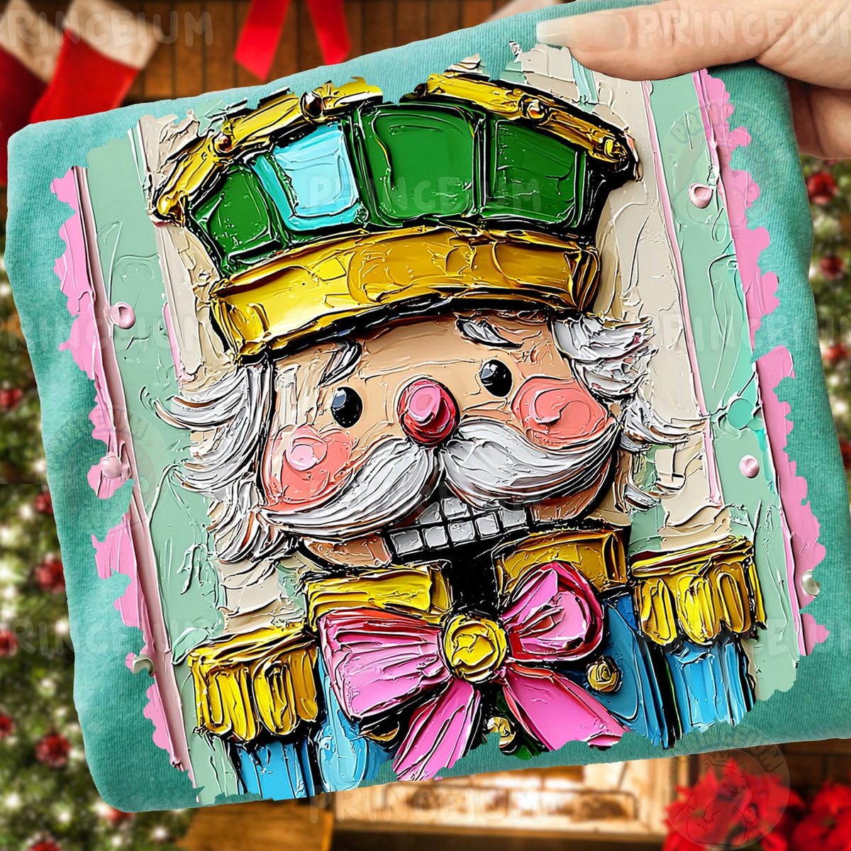 Painted Pastel Nutcracker
