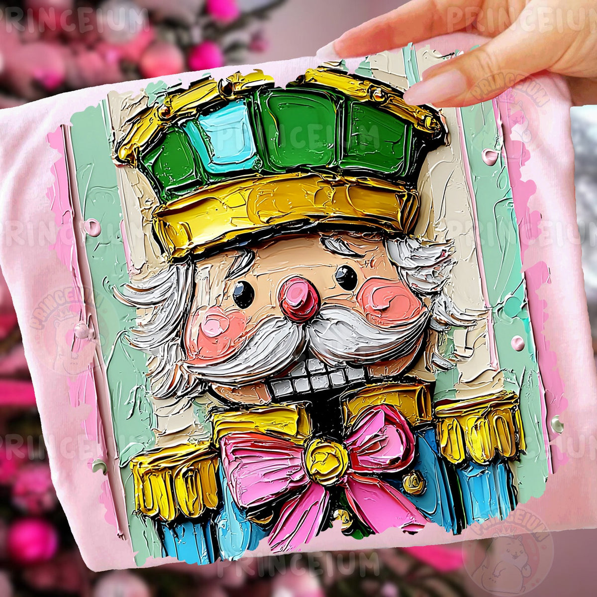 Painted Pastel Nutcracker