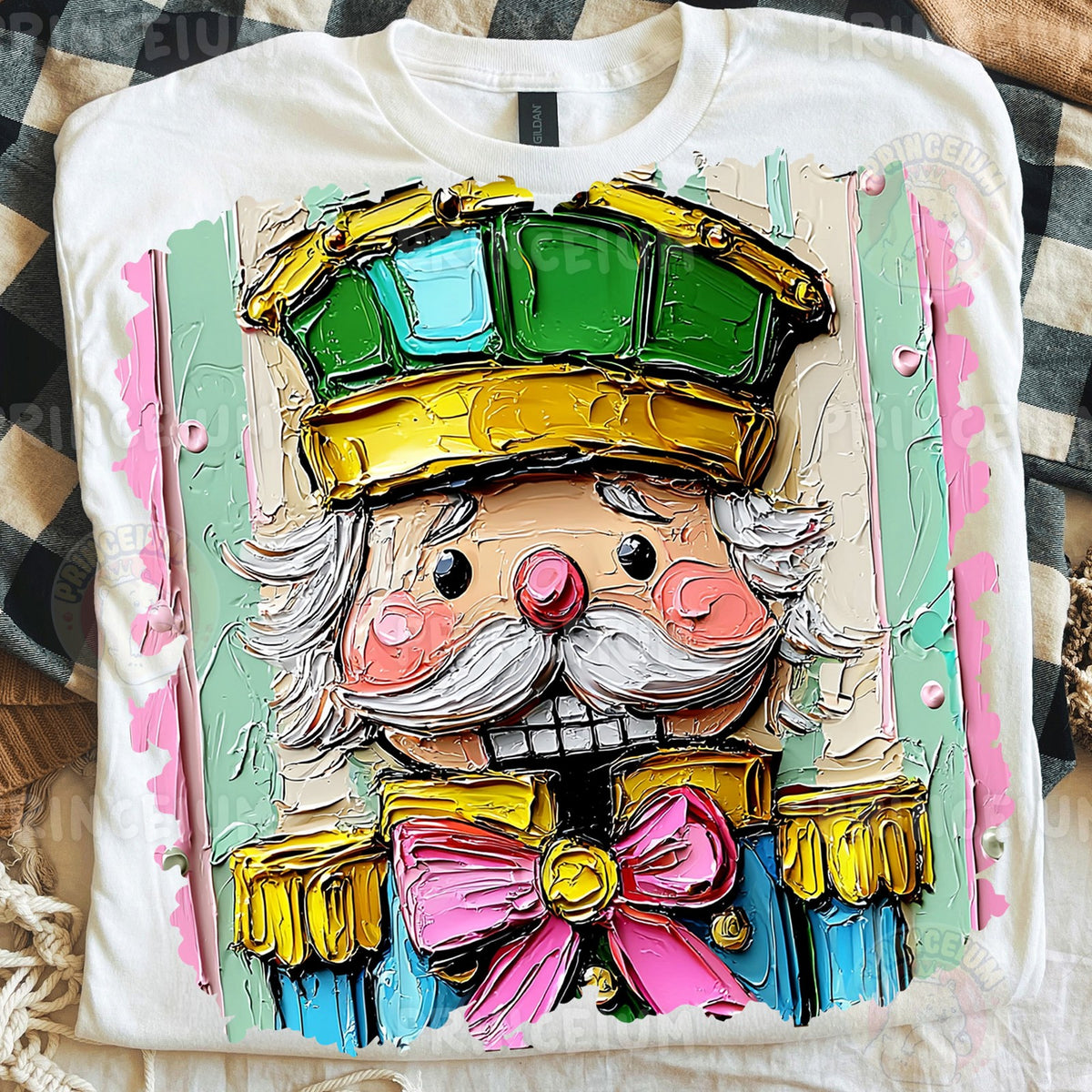 Painted Pastel Nutcracker
