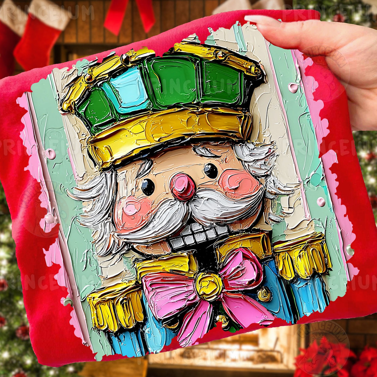 Painted Pastel Nutcracker