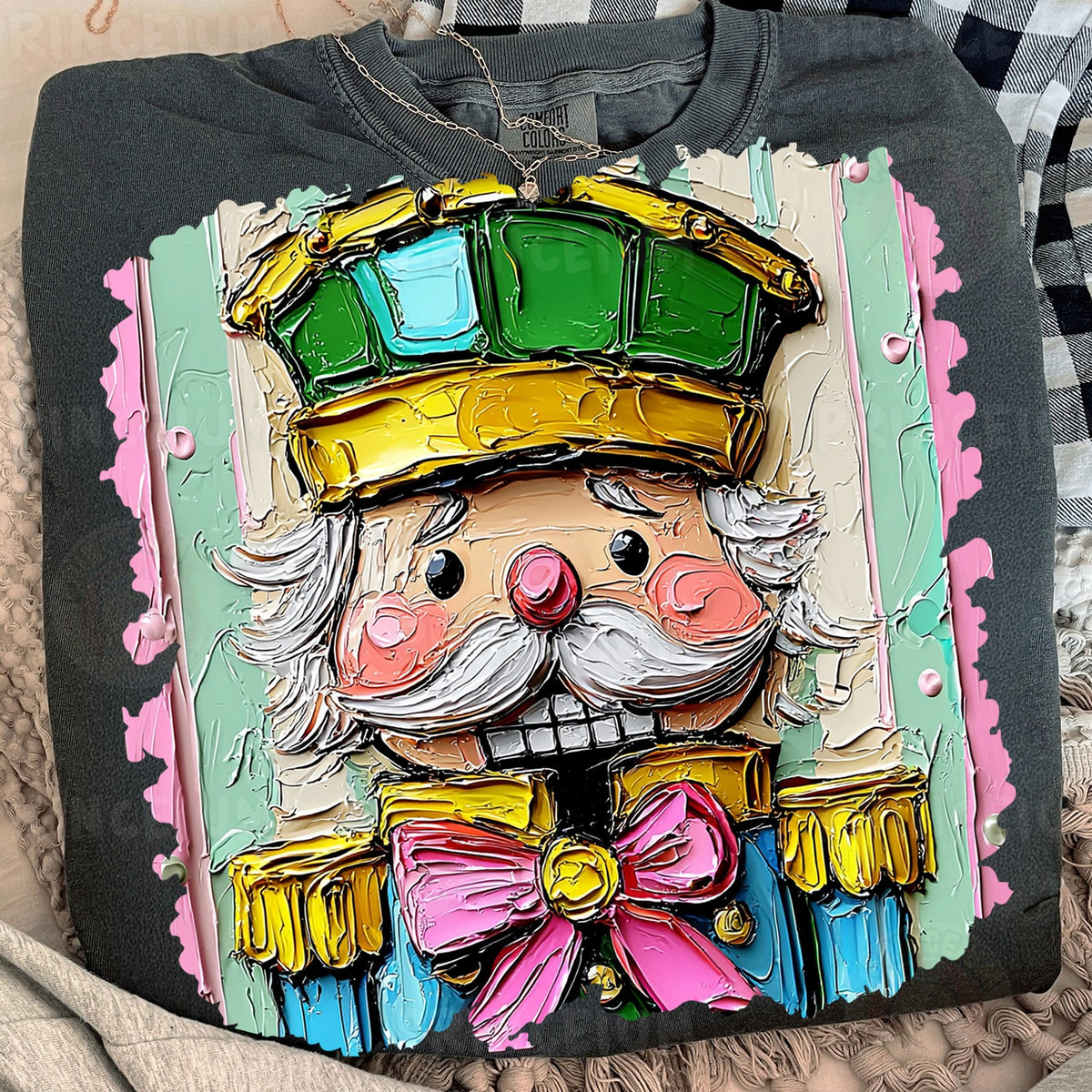 Painted Pastel Nutcracker