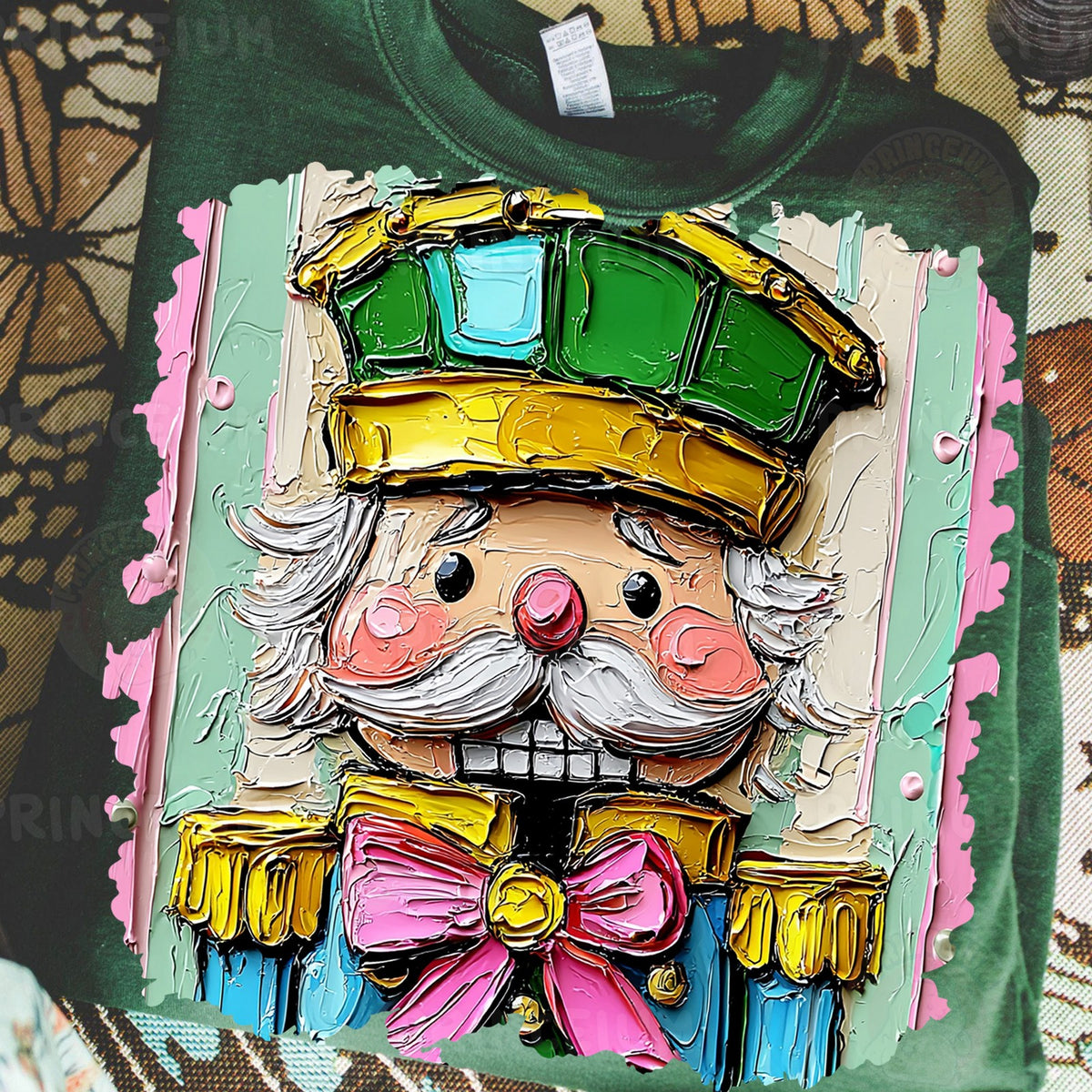Painted Pastel Nutcracker