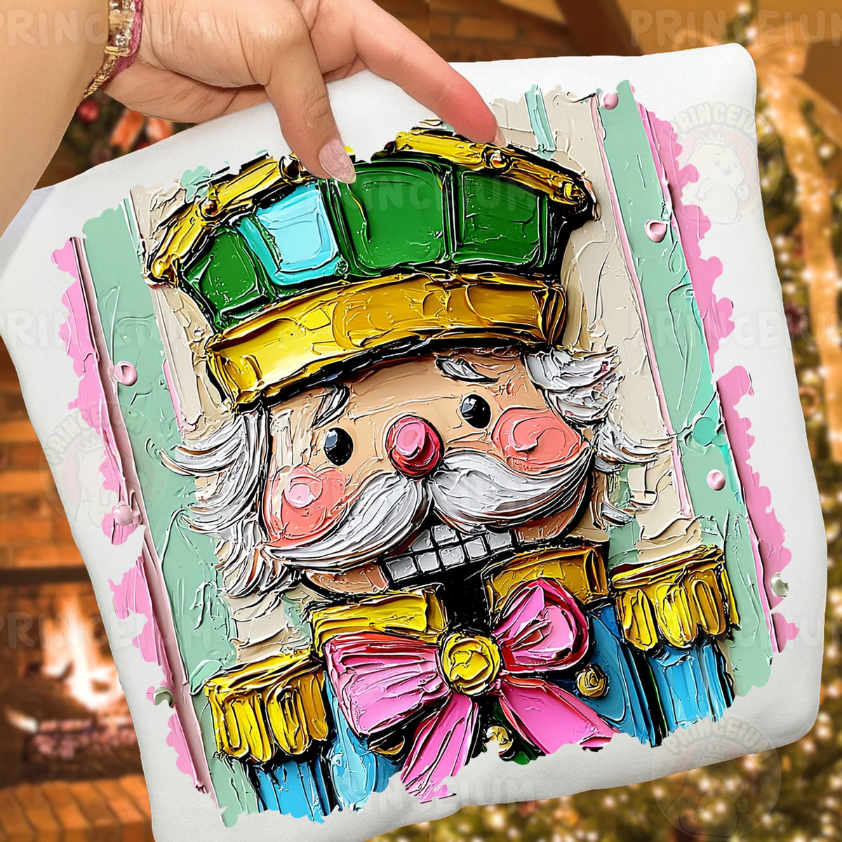 Painted Pastel Nutcracker