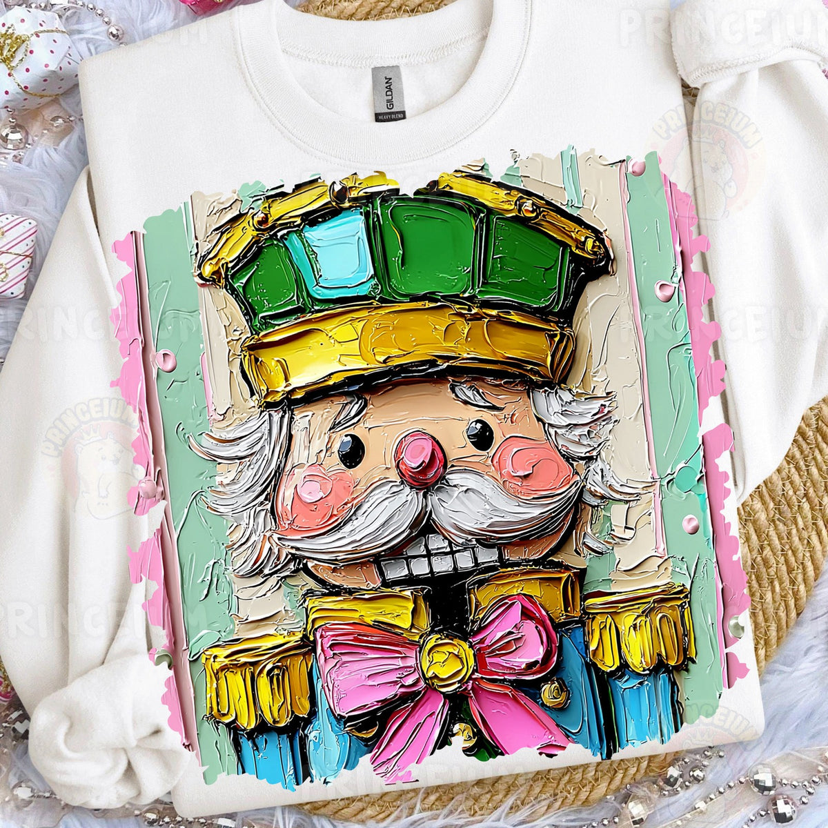 Painted Pastel Nutcracker