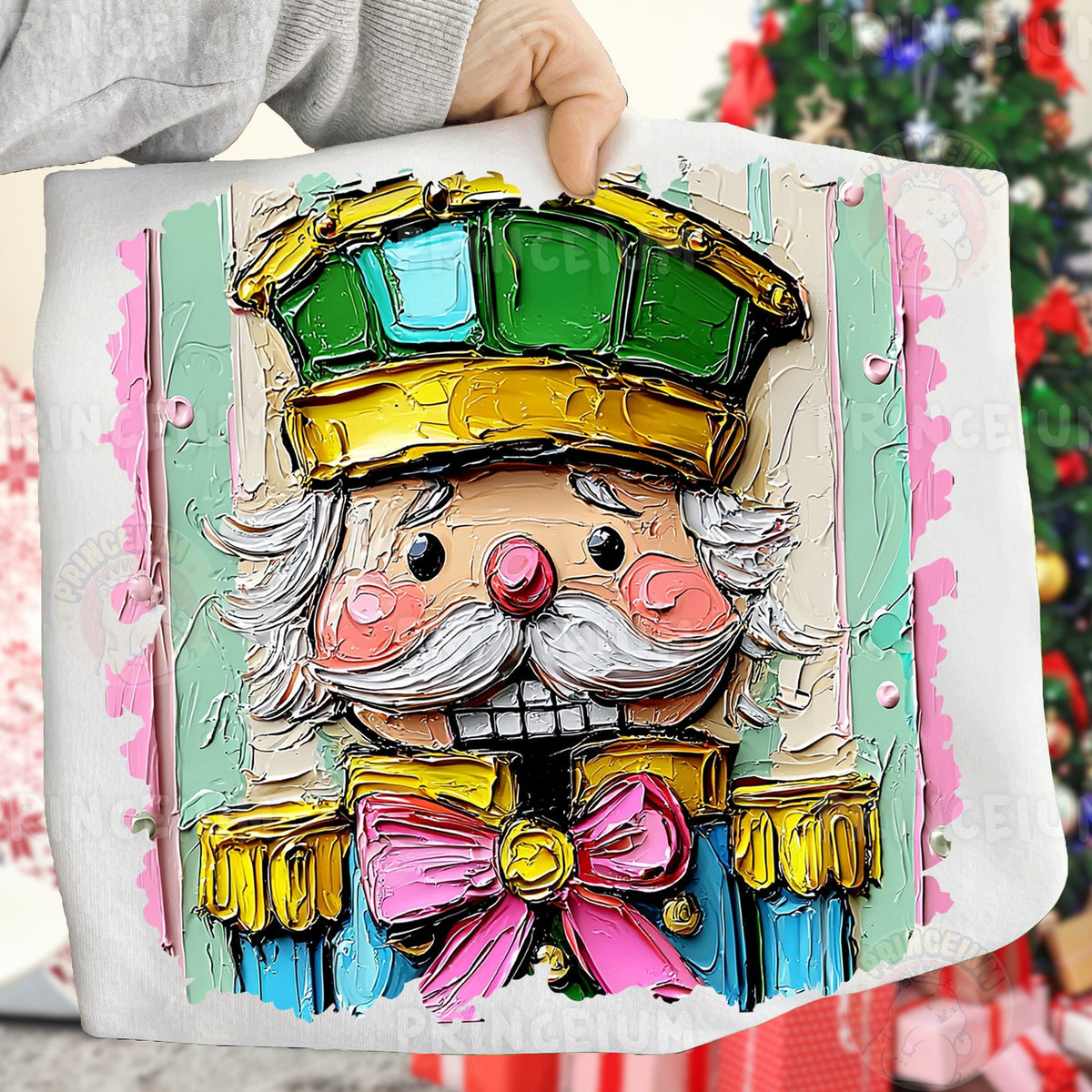 Painted Pastel Nutcracker