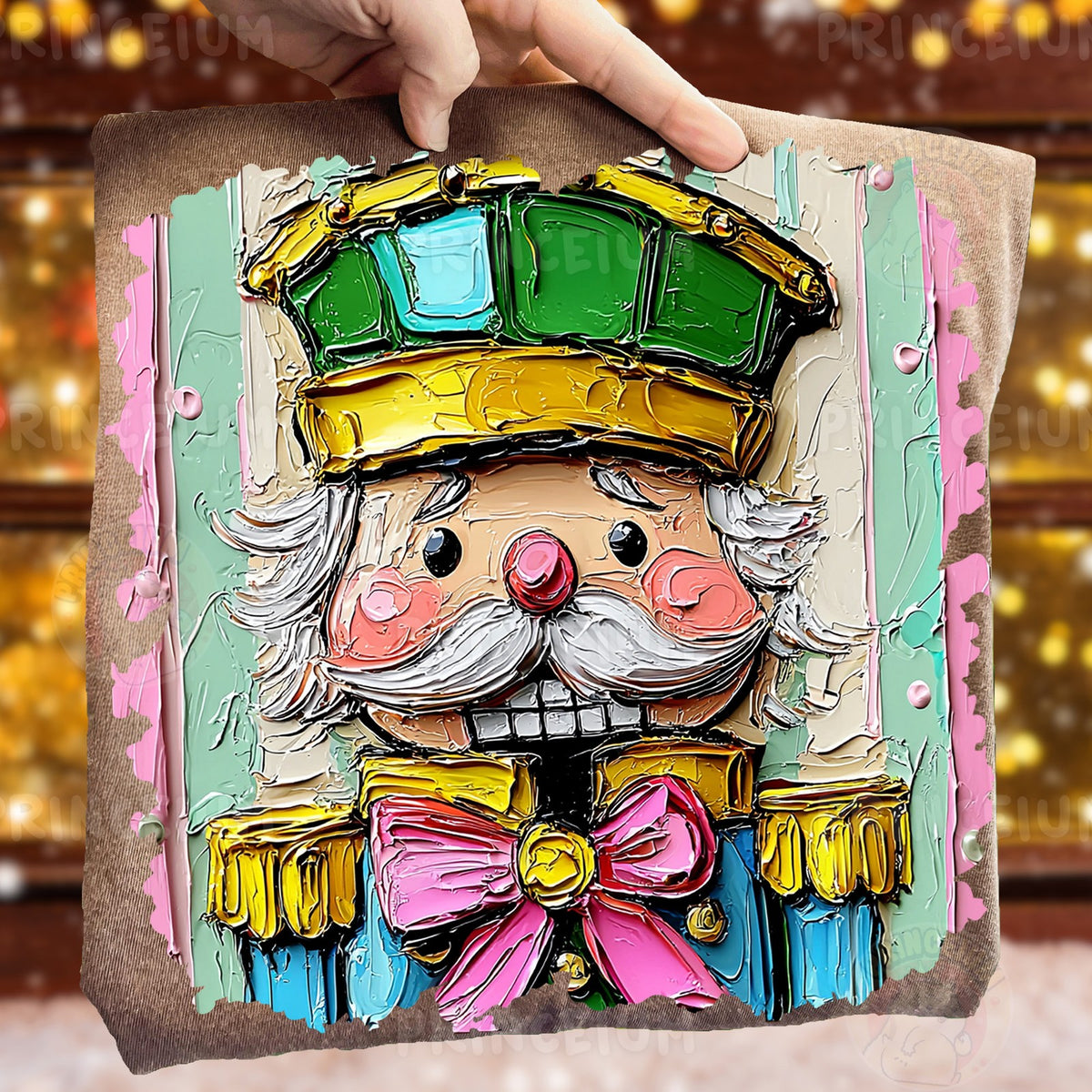 Painted Pastel Nutcracker