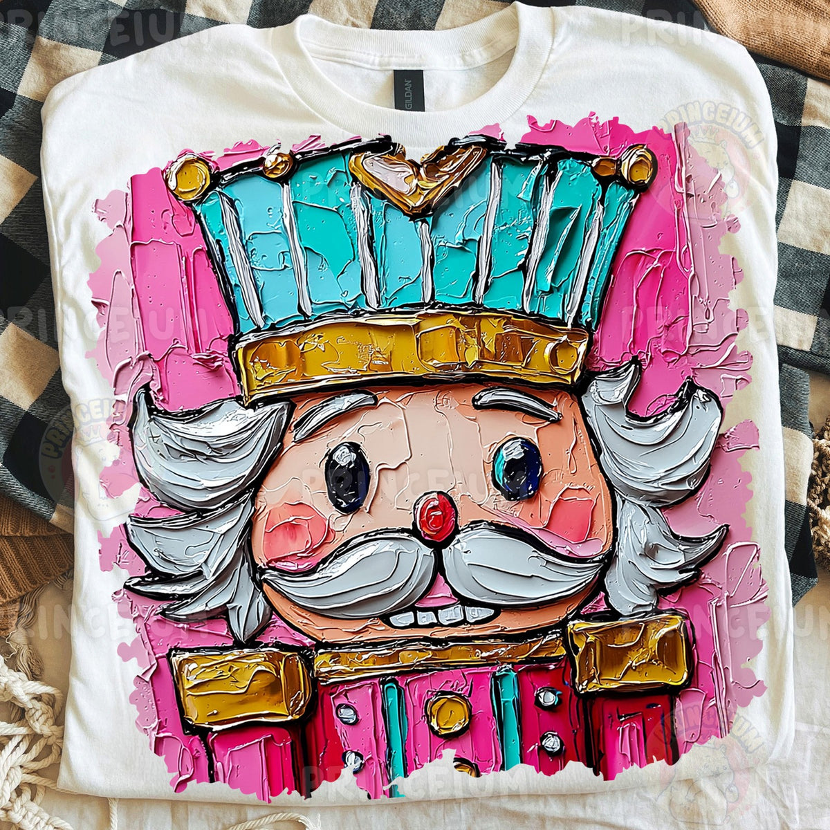 Painted Pink Nutcracker