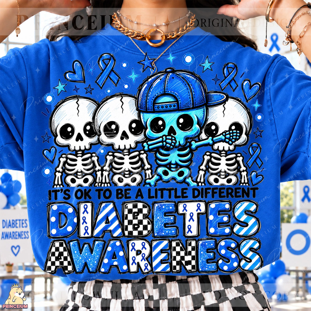 Diabetes Awareness Skeletons